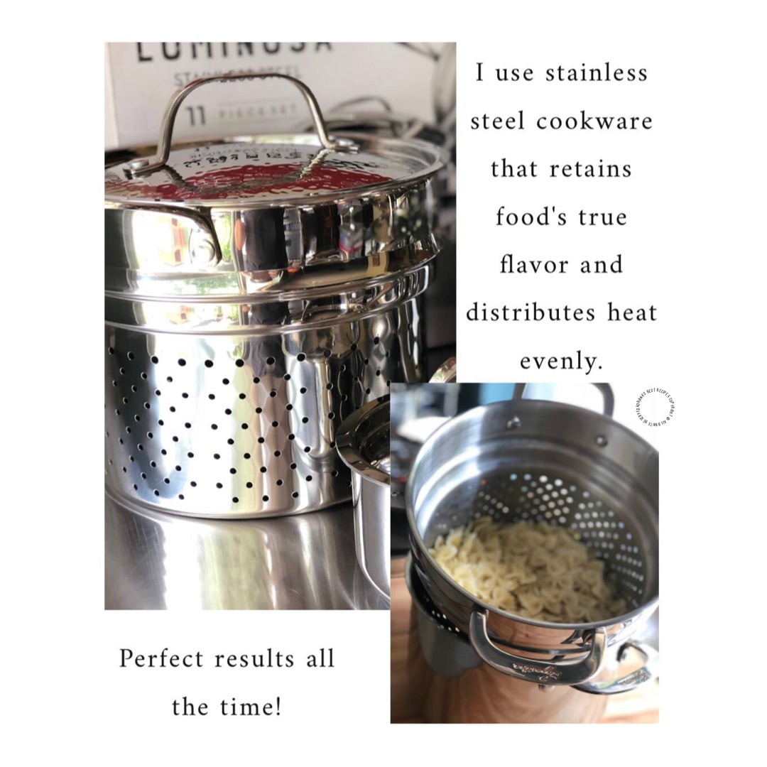 Using quality cookware makes the difference