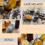 Cafe helado estilo mexicano es lo que hay