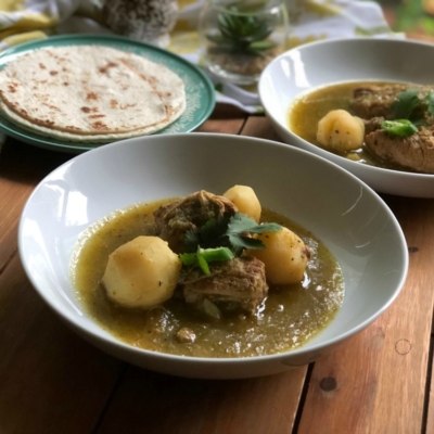 Instant Pot Salsa Verde Pork Stew Recipe