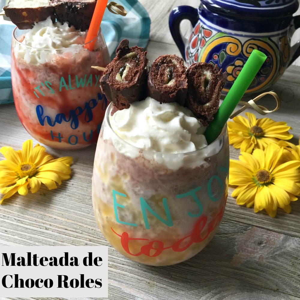 Malteada de Choco Roles