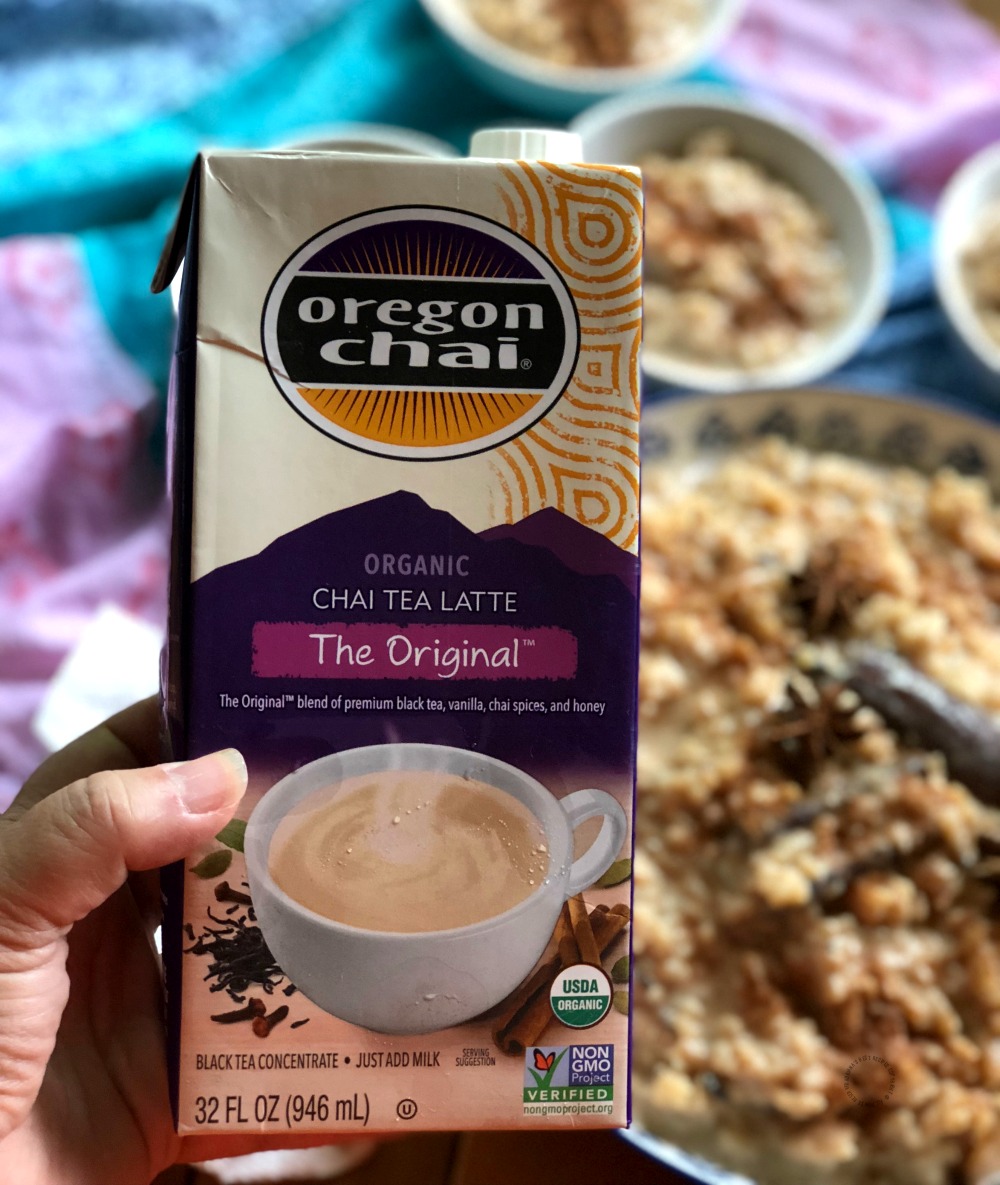 Oregon Chai Tea Latte una mezcla dulce, relajante y aromática