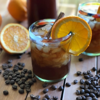 Refreshing Iced Coffee Mexican Style