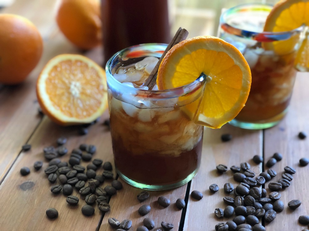 Refreshing Iced Coffee Mexican Style