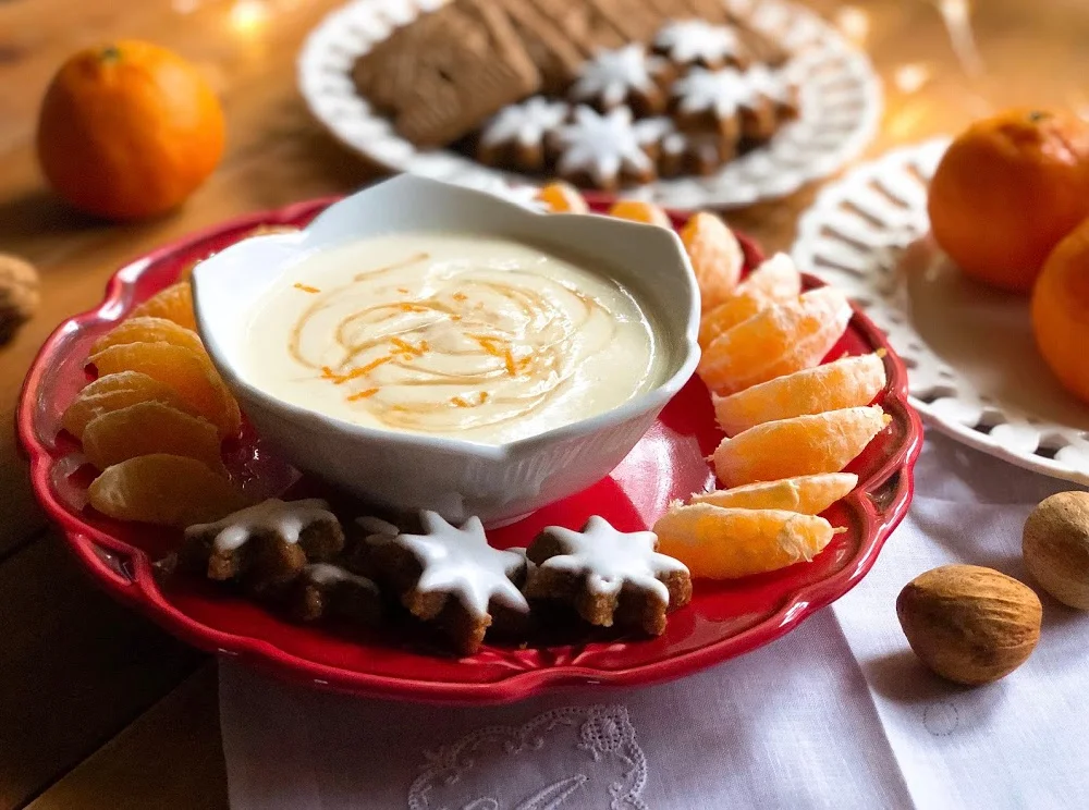 Ricotta Clementine Dip for Santa - Adriana's Best Recipes