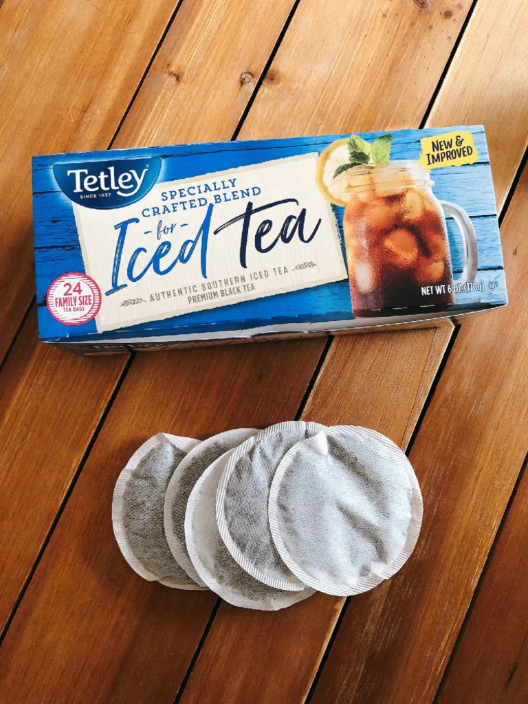 Tetley Iced Tea, Premium, Black Tea, Bags, Family Size, Tea