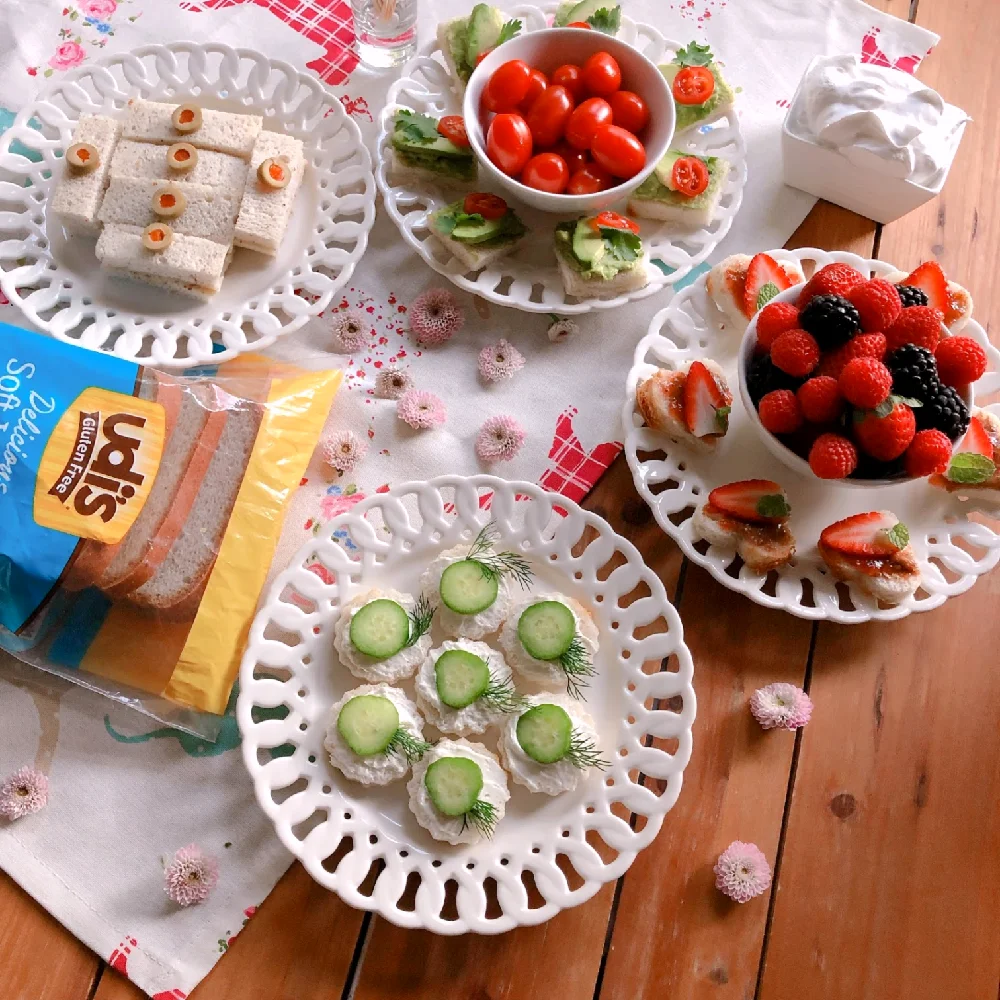 Gluten Free Tea Party Menu