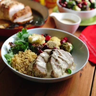 Spicy Mustard Pork Loin