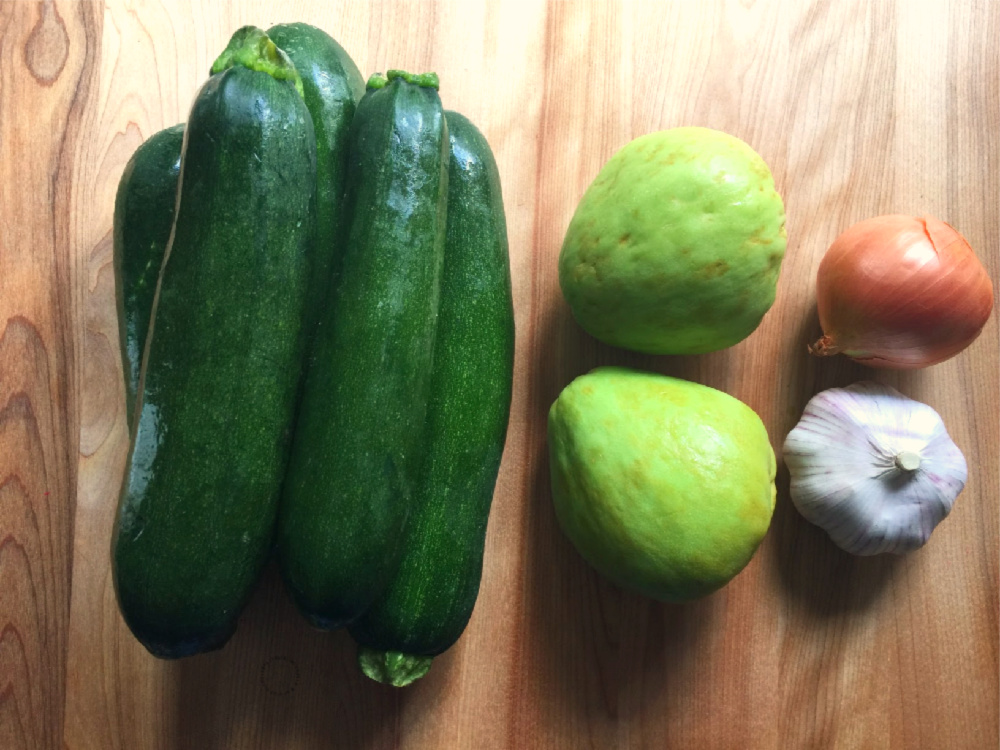 Chayote and Zucchini are related