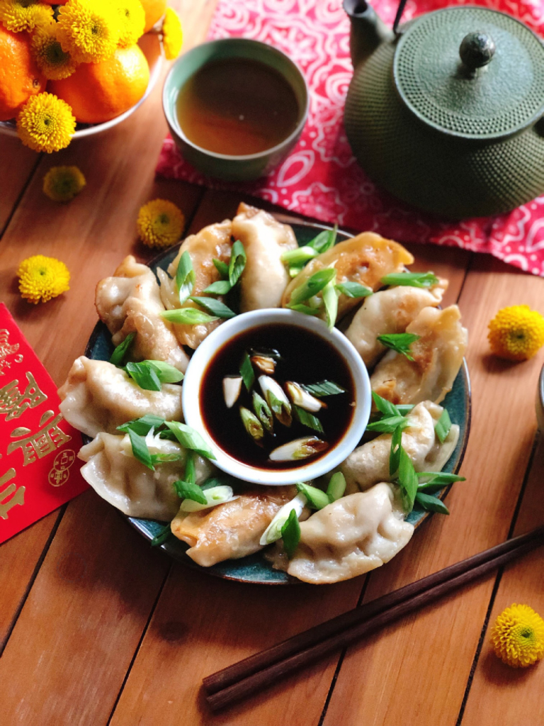 Nuestro menú para el año nuevo chino incluye potstickers