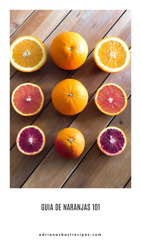 Conoce las variedades de naranjas