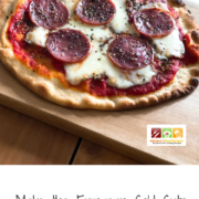 Make the European Cold Cuts Pizza Flatbreads