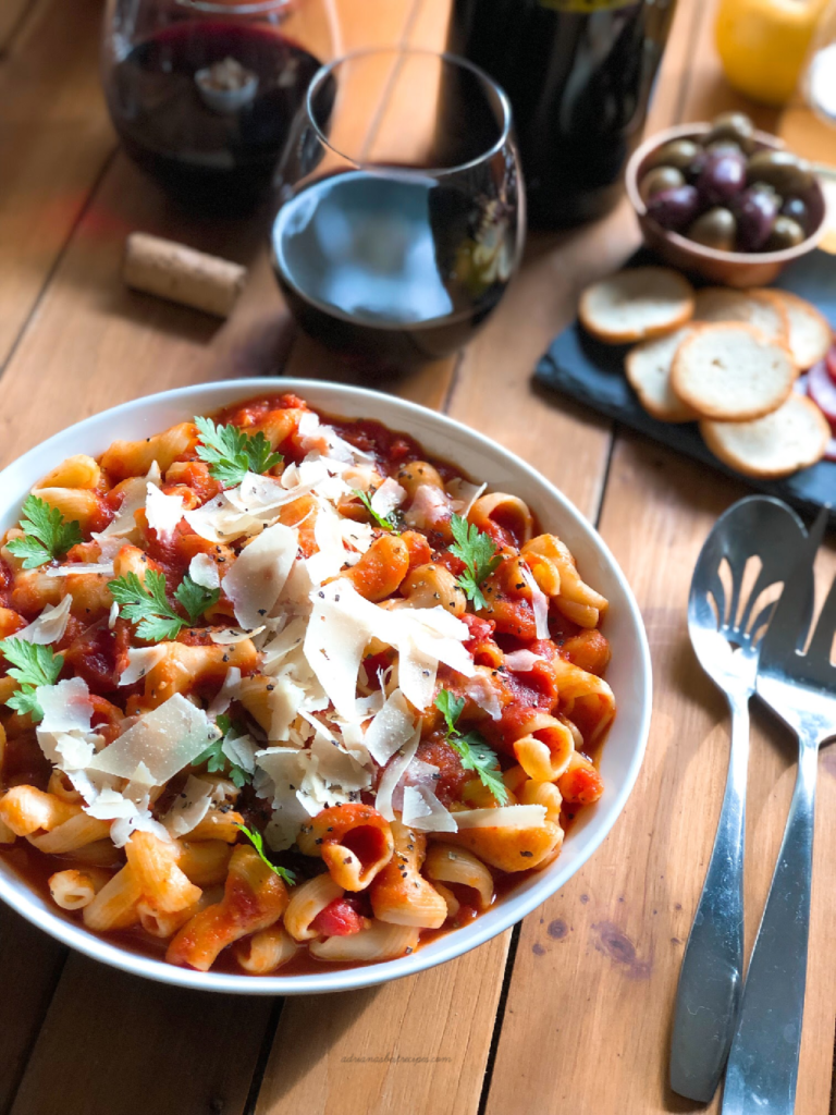 La Pasta Trompetti al Pomodoro inspirada en los sabores de Sorrento