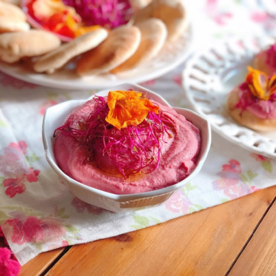 Beet hummus recipe