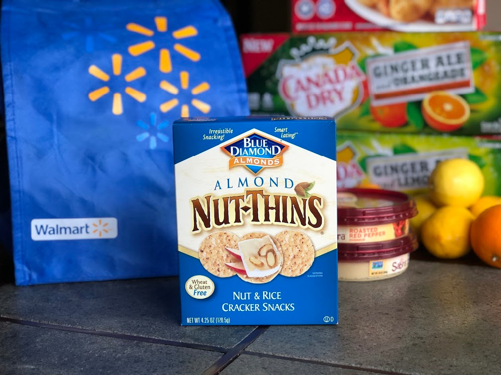 Blue Diamond Nut-Thins are crispy and perfect to upgrade your summer