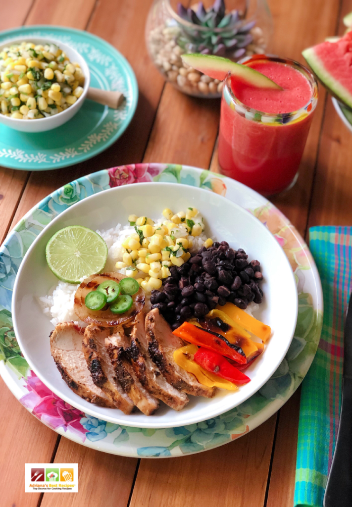 The Mexican Fiesta Florida Style includes an amazing meal made with seasonal Fresh From Florida produce 