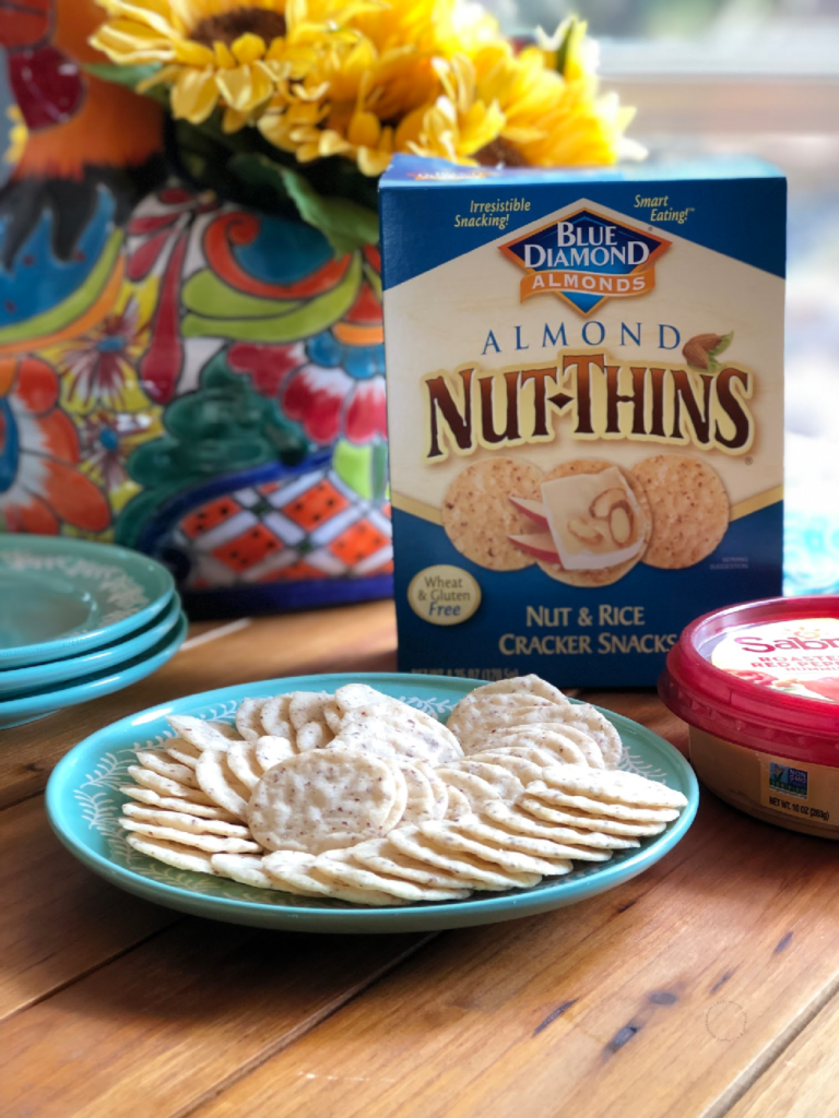 Nut-Thins have real Blue Diamond almonds, are wheat and gluten-free, and contain no artificial flavors. 