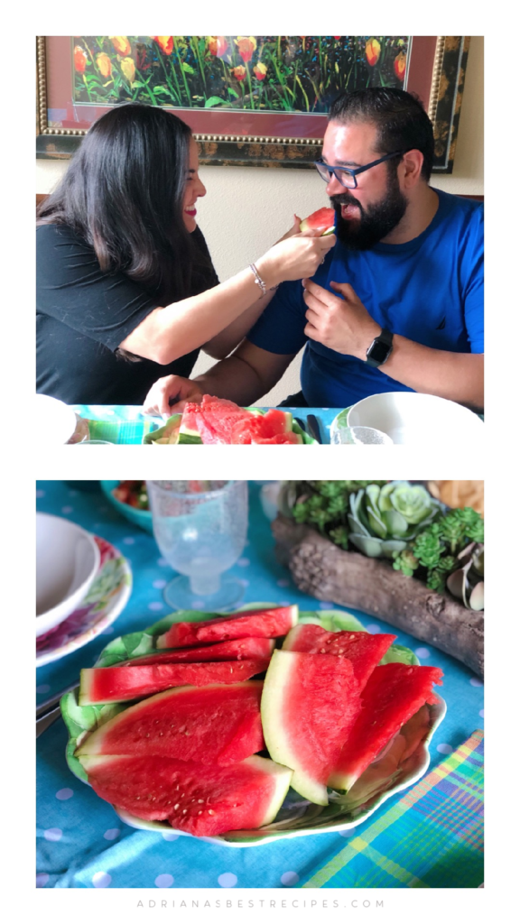 The watermelon slices added to the menu were a hit with our guests