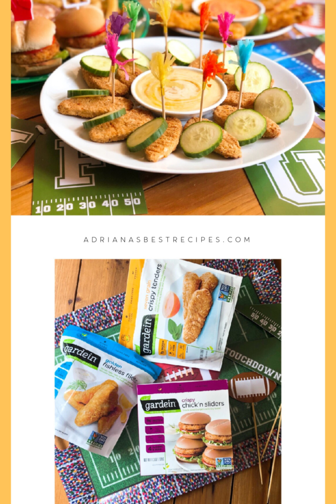 Are you ready to enjoy a vegetarian menu this football season with plant-based food. Organizing a game time will be super easy when using Gardein.  