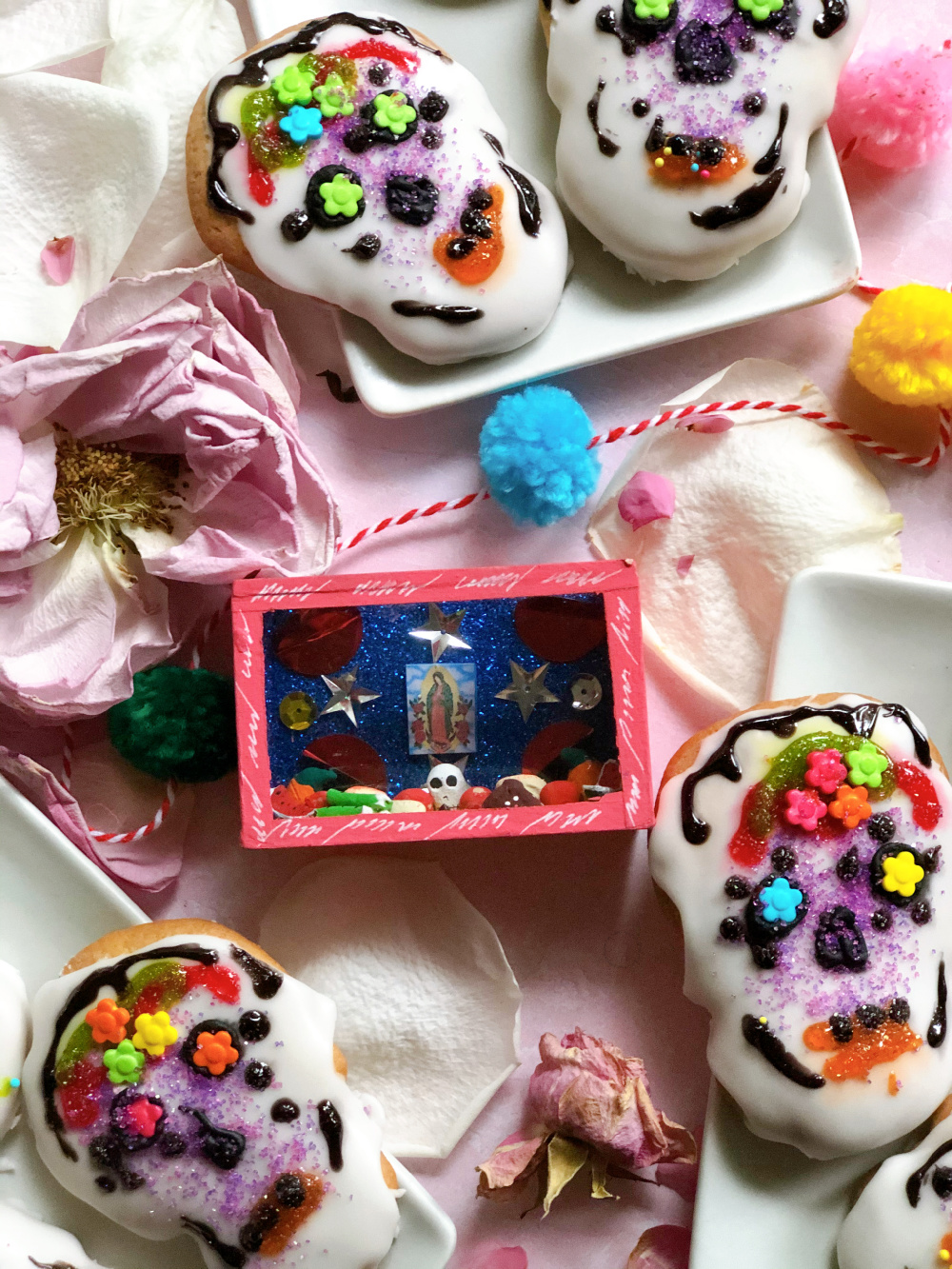 Sugar Skull Cookies for Day of the Dead - Adriana's Best Recipes