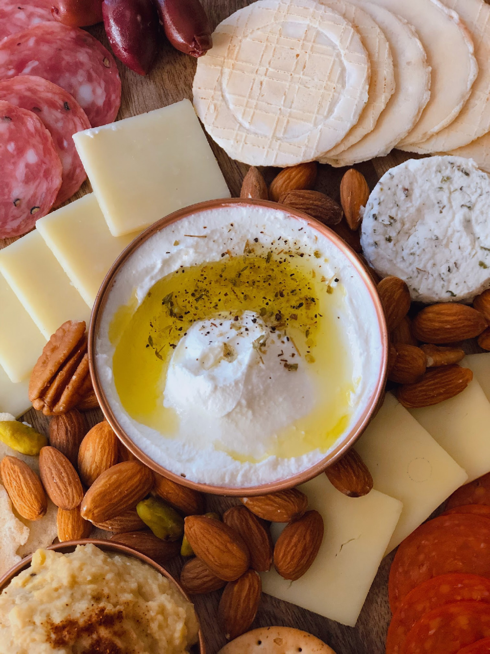 Labneh, a Lebanese style strained yogurt