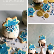 Hanukkah Cupcakes, Star of David Cookies and Gilt