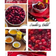 Lovely spicy mustard cranberry relish