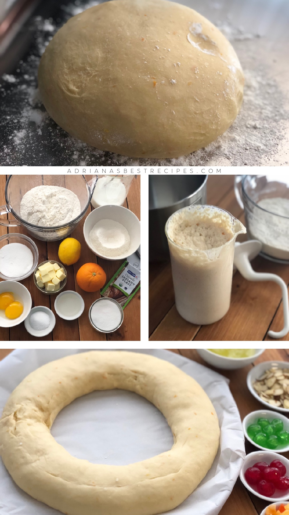 This is the process and the ingredients for the sweet bread which include good quality ingredients and instant yeast