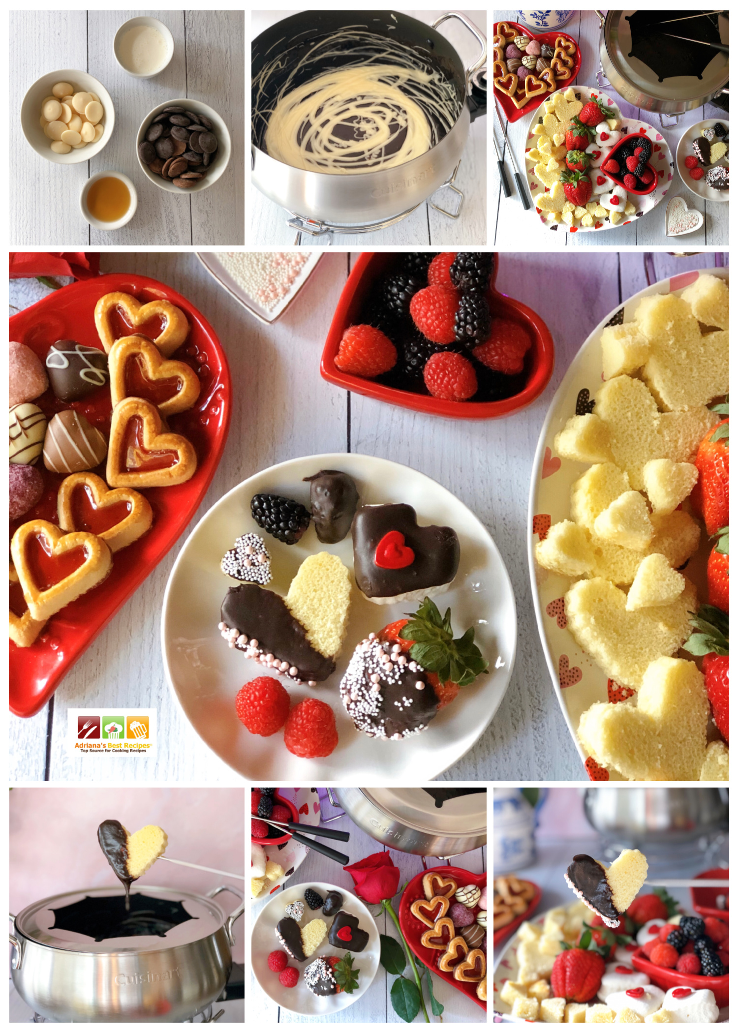 Chocolate Fondue Party for Chocolate Month Adriana's Best Recipes