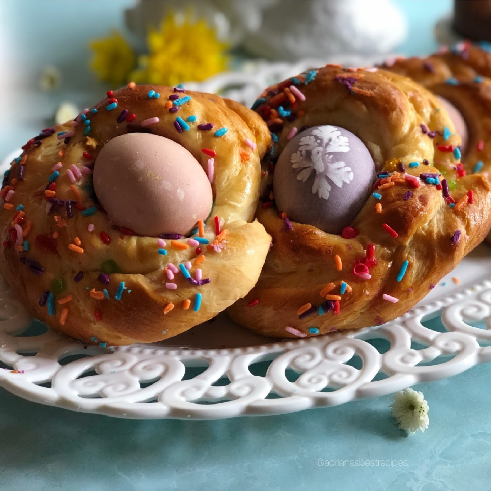 The braided bread is a tradition for Easter that many countries embrace.