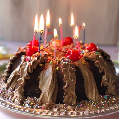 Birthday Chocolate Cake Using Pantry Staples