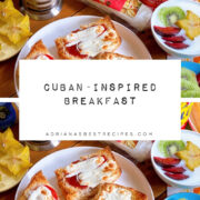 Celebrating Hispanic Heritage month with a Cuban inspired breakfast at home