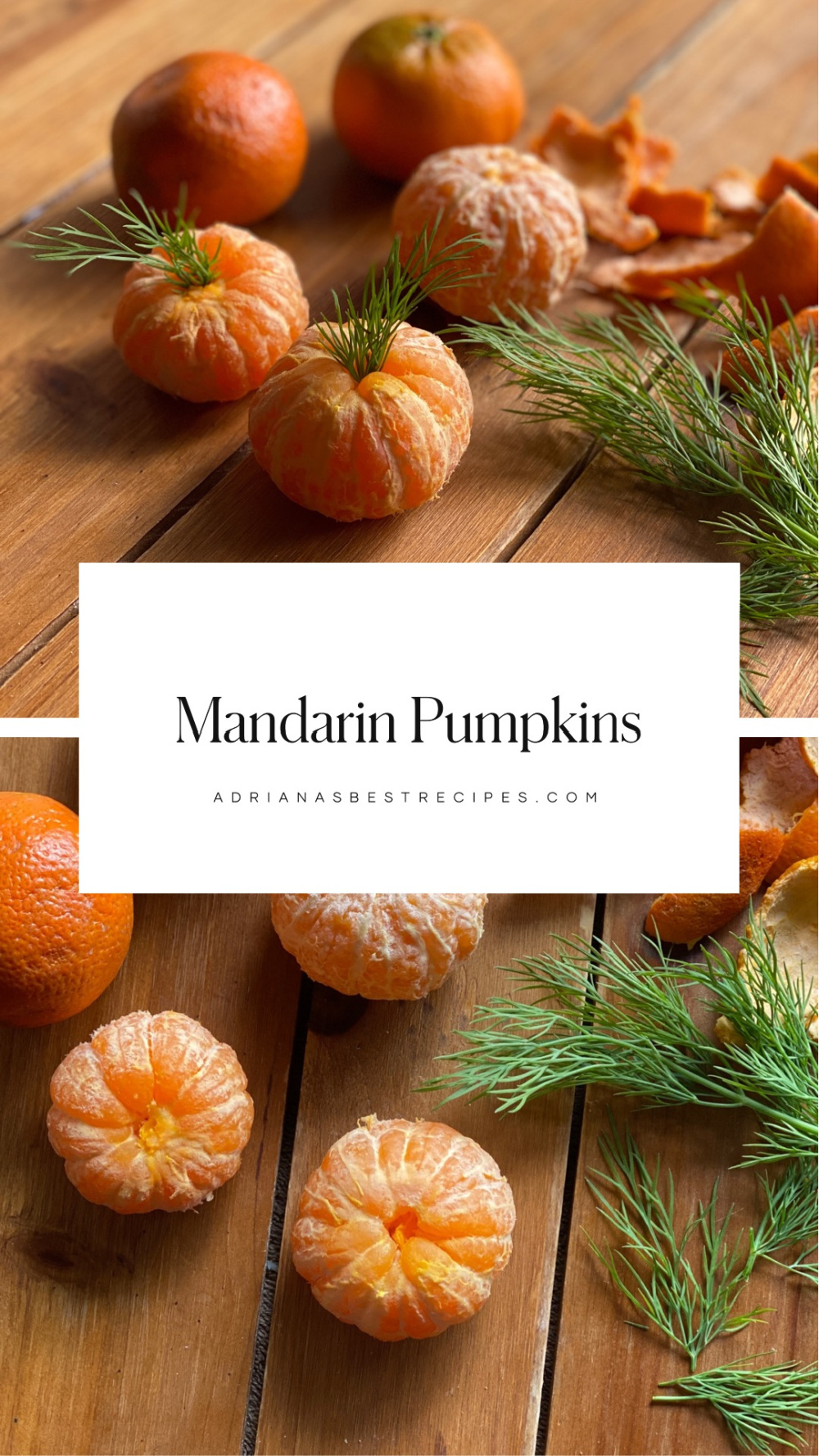 These are the Mandarin Pumpkins using herbs resulting in easy party bites