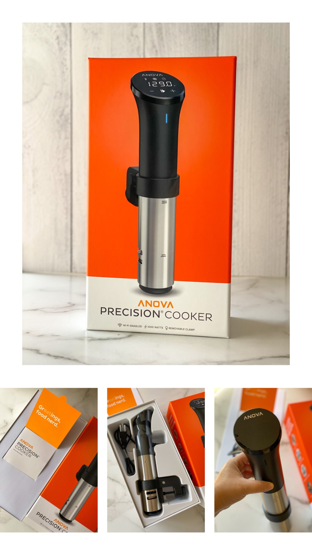This is the Anova precision cooker 