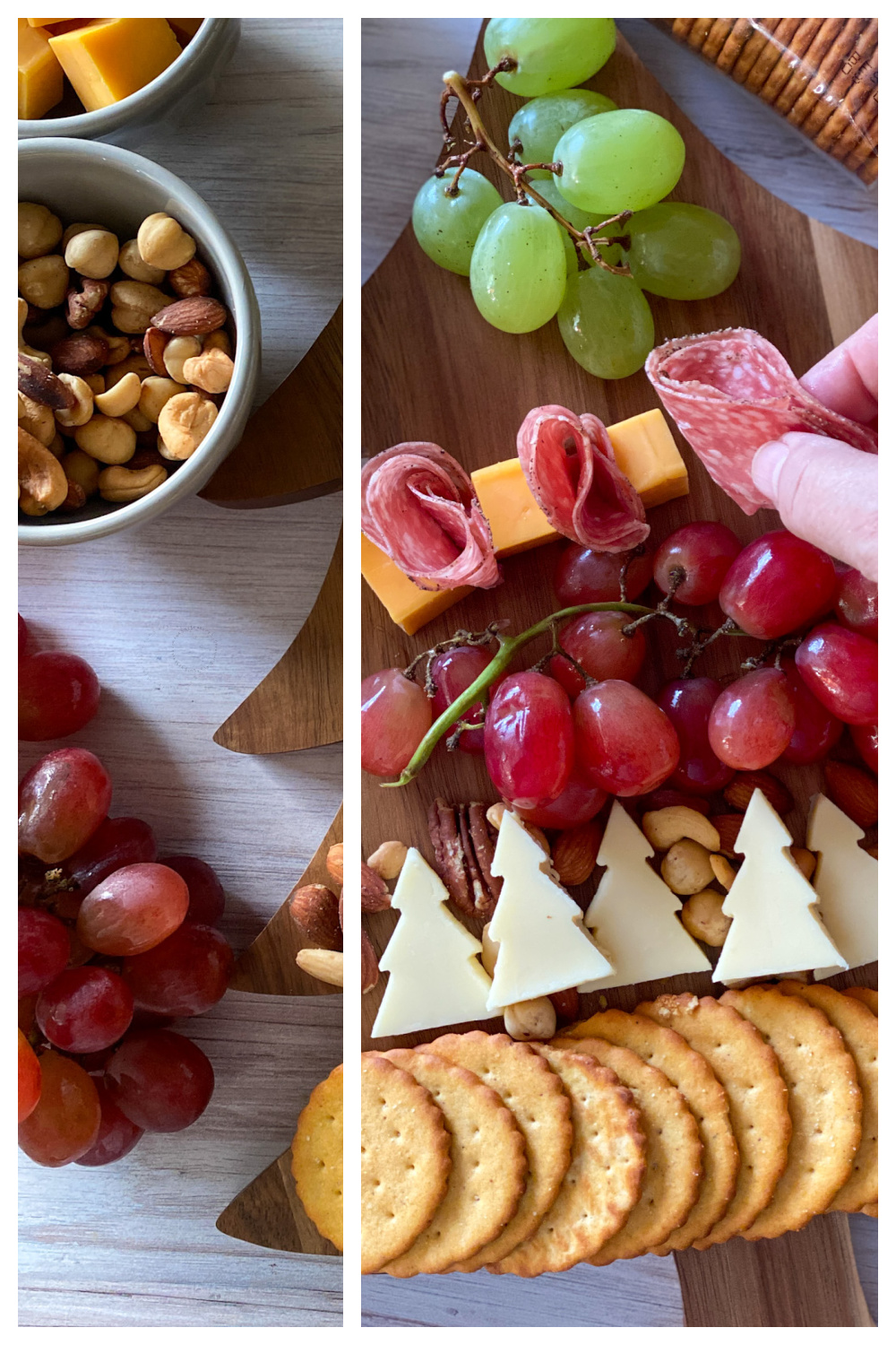 Putting together the holiday cheeseboard for small gatherings