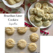 Brazilian Lime Butter Cookies also called Sequilhos