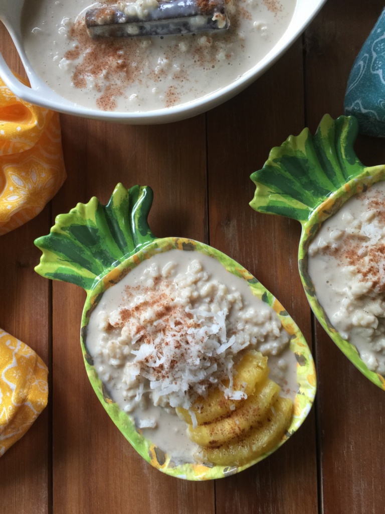 Pineapple Coconut Rice Pudding