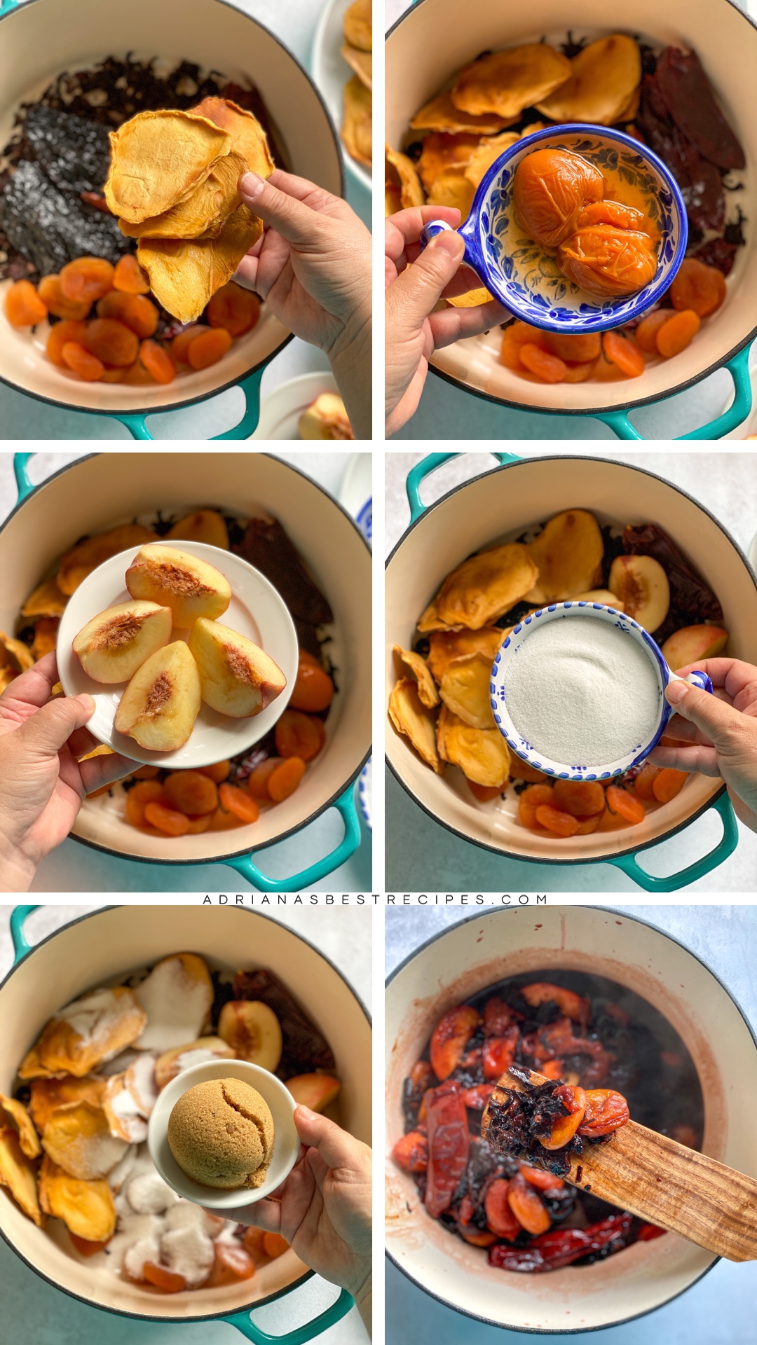 Step by step on how to make chamoy sauce