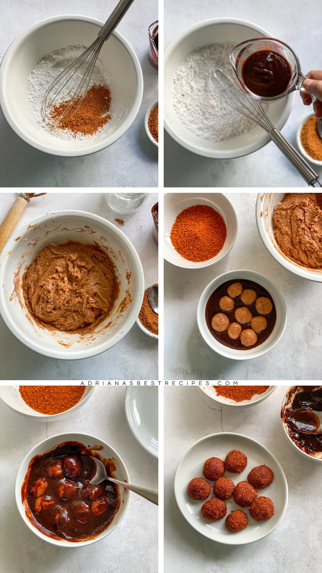 step by step on how to make chamoy treats