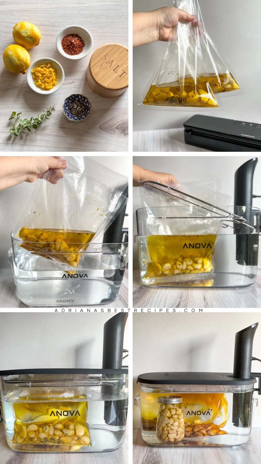 Step by step on how to make infused olive oil