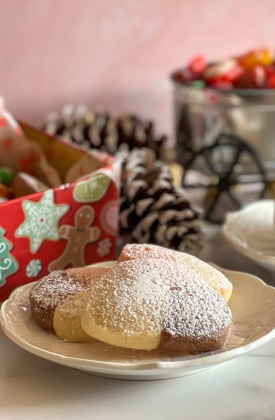 Mexican Tricolor Shortbread Cookies + Video