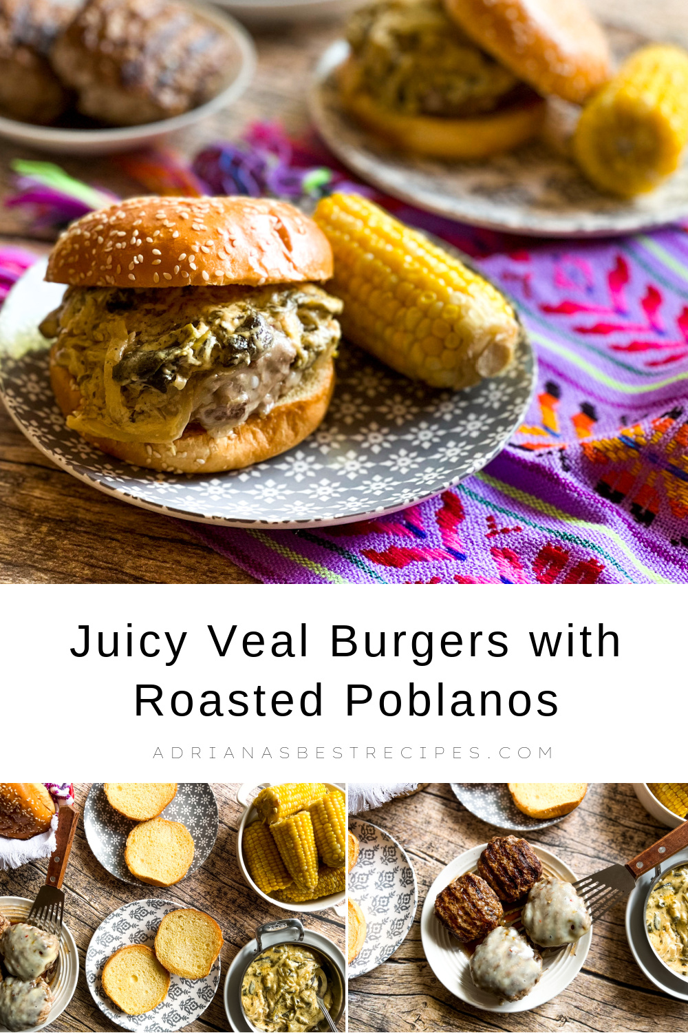 Juicy Veal Burgers Recipe Adriana's Best Recipes