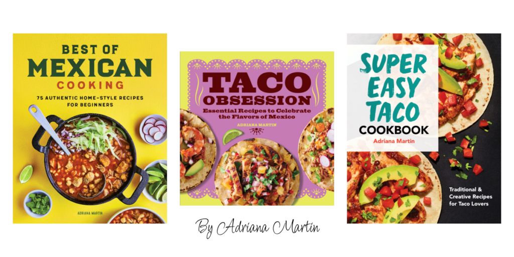 Published cookbooks by Adriana Martin
